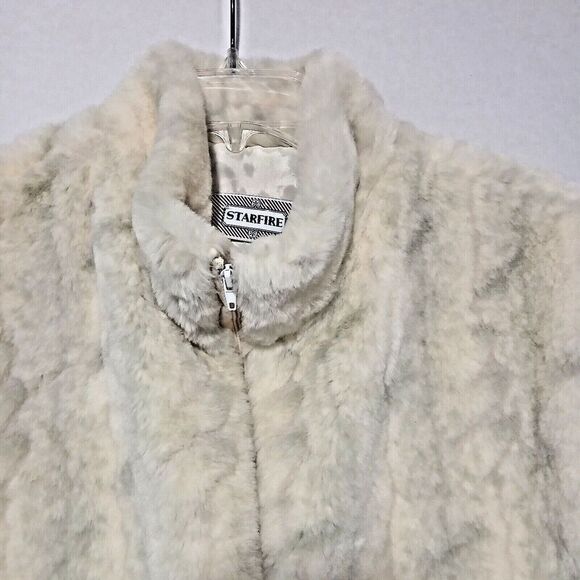 Starfire Size Med Zip up Vest, Very Classy Warm & Cozy Callar Vest. - Picture 6 of 13